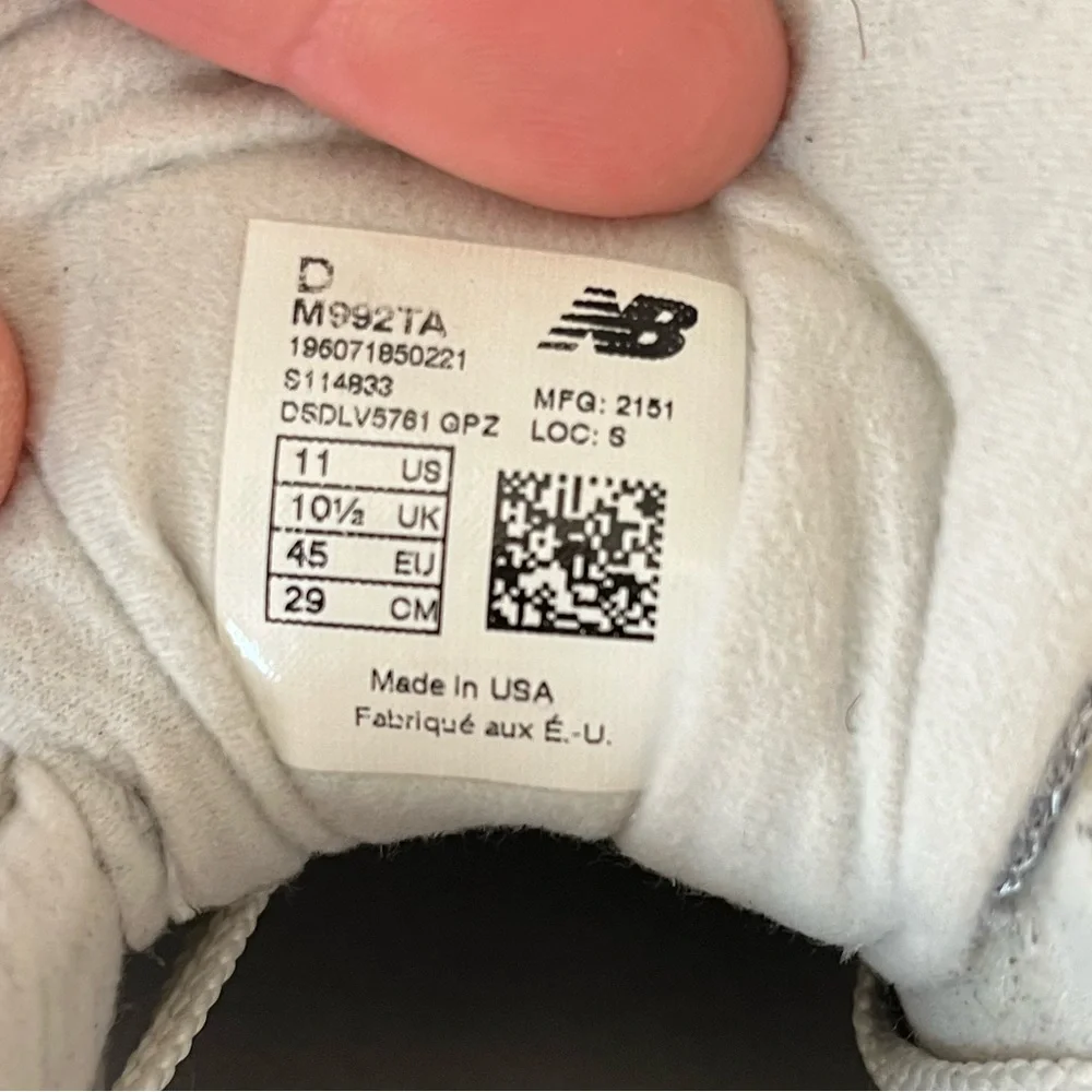 Todd Snyder x New Balance 992 Made In‎ USA 10th Anniversary